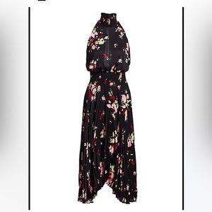 A.L.C. Renzo Pleated dress- floral print - size 2 Worn Once